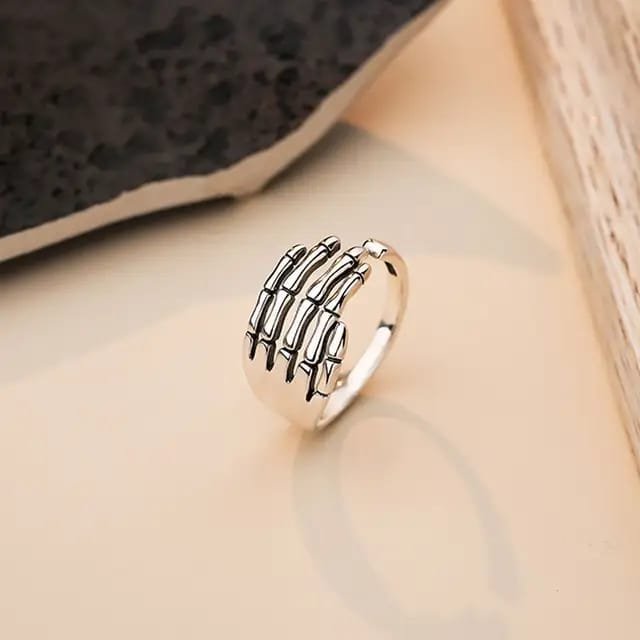 Stainless Skull Korean Jewelry Rings for Girls - Image 2
